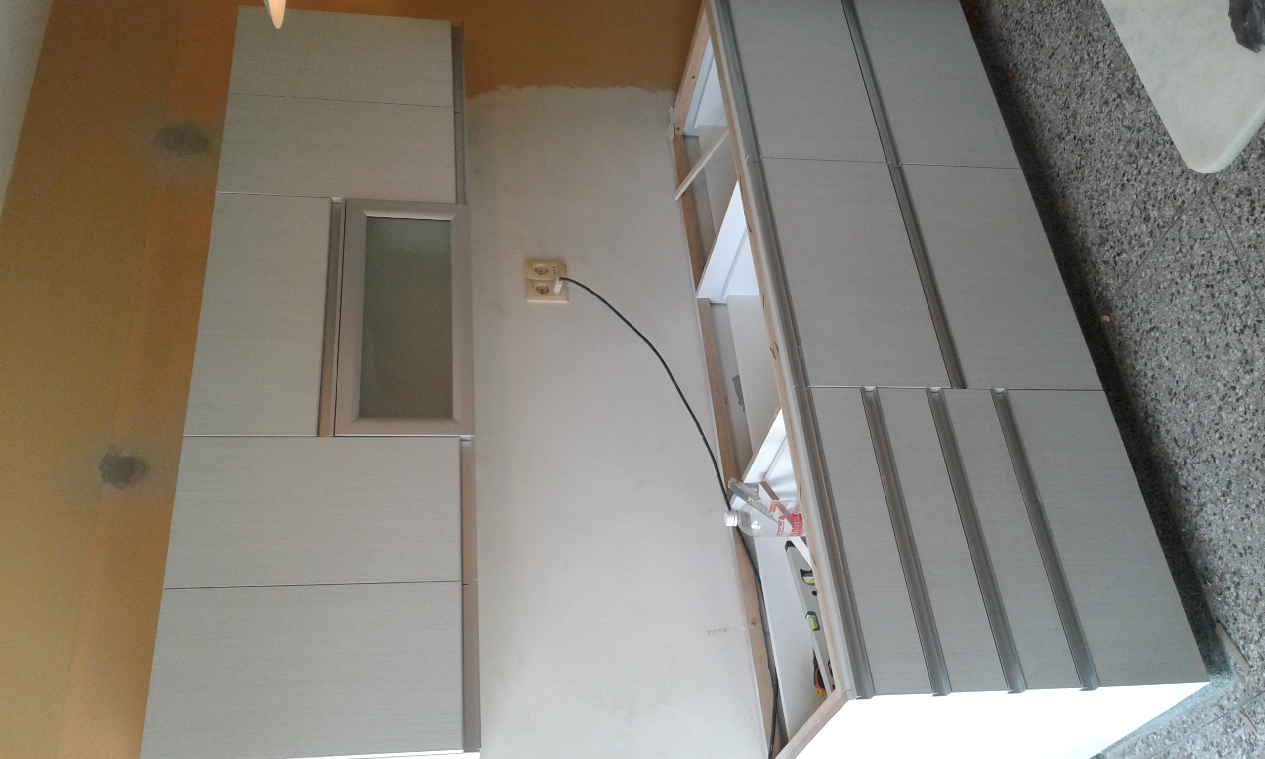 Placar de melamina completo con puertas corredizas en Montevideo