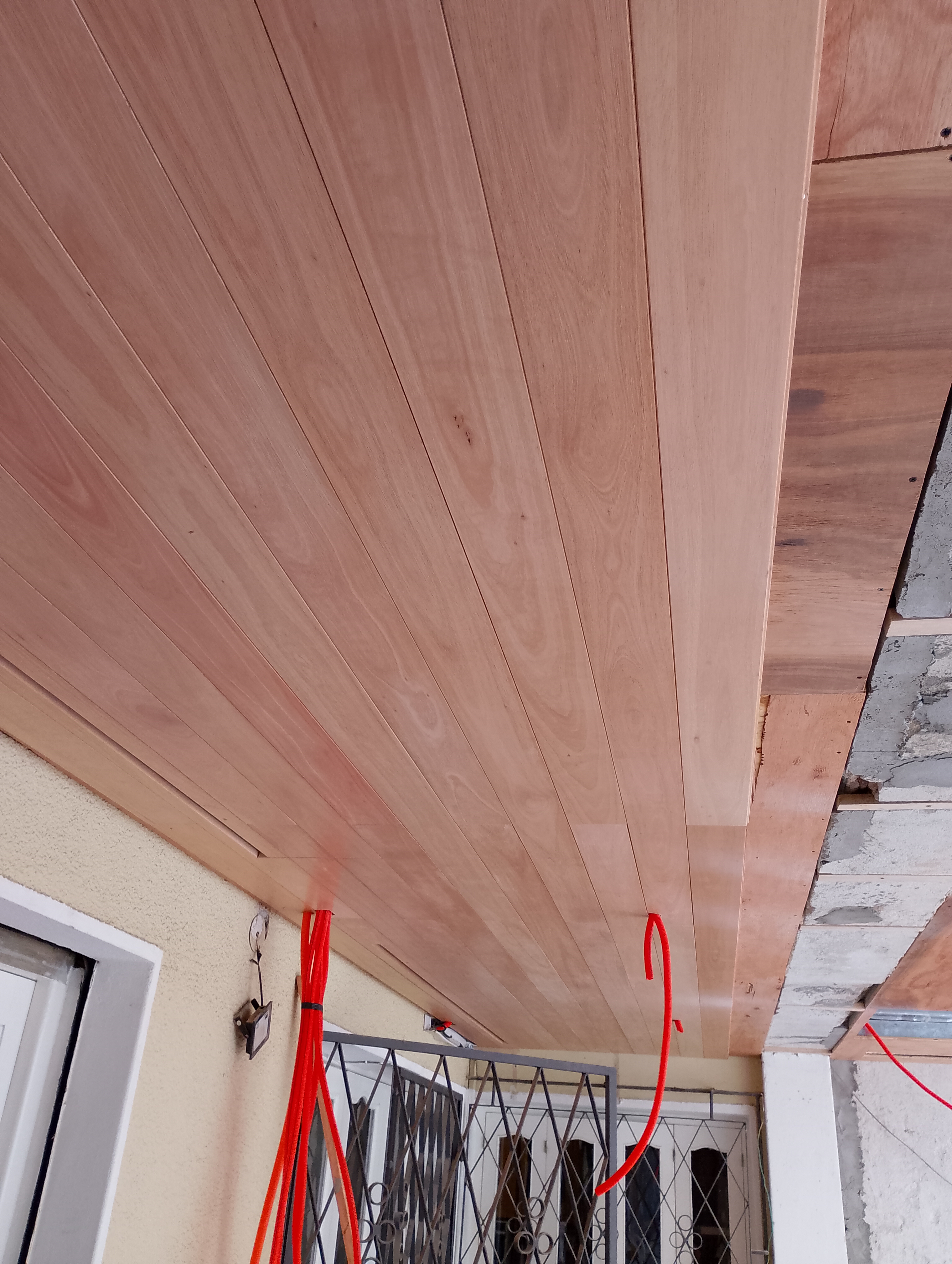 Cielorraso de madera