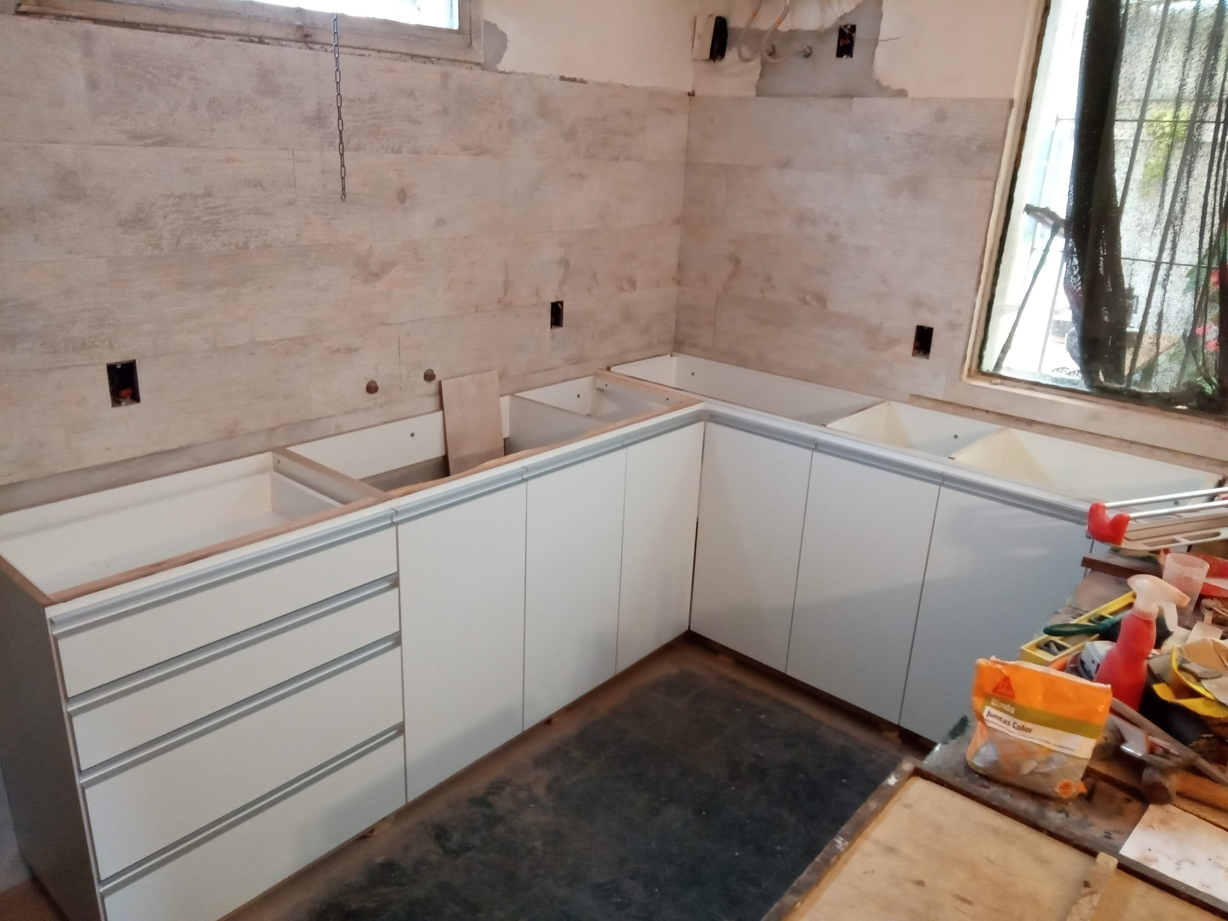 Machimbre en instalacion